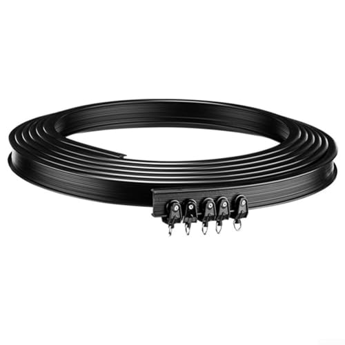 DIY Vorhangschienen-Set mit komplettem Zubehör für individuelle Installationen, 5 m DIY Vorhangschienen-Set mit komplettem Zubehör für individuelle Installationen, 5 m von Allthingstore