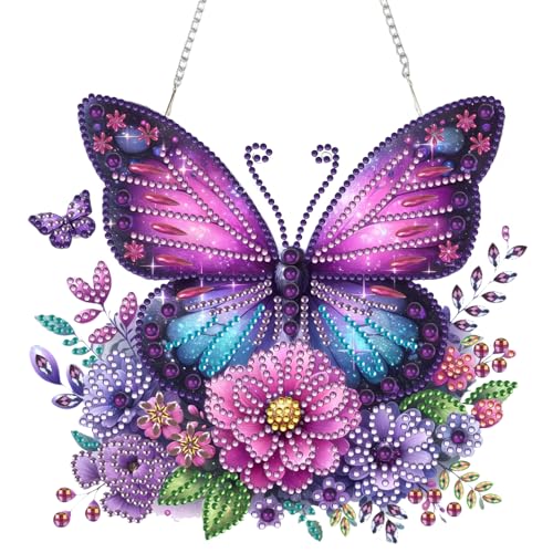 Alluring DIY Diamond-Painting-Anhänger Diamond Painting Fensterbilder Diamant Painting schmetterling 5D Diamants Painting Bilder Hängend Ornament Kranz Tür Fenster Wand Eingang Decor Alluring DIY Diamond-Painting-Anhänger Diamond Painting Fensterbilder Diamant Painting schmetterling 5D Diamants Painting Bilder Hängend Ornament Kranz Tür Fenster Wand Eingang Decor von Alluring
