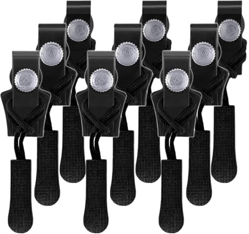 Alluring 9 PCS Reissverschluss Zipper, Reißverschluss Reparatur Set, Zipper für Reißverschluss, Reisverschluss Fix Kit, Reißverschluss Zipper Ersatz für Jacken, Koffer, Ruckäcke von Alluring