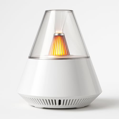 ALMA® Aroma-Diffusor – Duftöl Ultraschall-Raumbefeuchter für Ätherische Öle mit LED-Licht – Intelligente Aromatherapie, Leise Verwendbarkeit, 16h Dauerbetrieb, Inkl. Fernbedienung von Alma