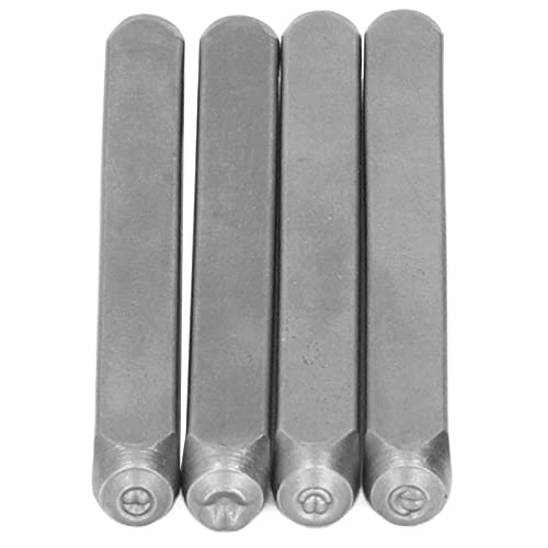 Metallstempel Premium hohe Härte langlebige Designmarken für Plastiklederschmuck [DIY -Projekte] von Almeigrity