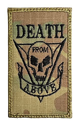 Patch, Motiv: Starship Troopers Death from Above Multicam OCP – lustiger taktischer Moral bestickter Aufnäher mit Hakenverschluss von Almost SGT