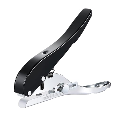 Alnicov Locher, 8 mm, Einzellocher, Schraubenabdeckung, Locher-Set für Fotopapier, PVC-Karten, Kantenanleimung Alnicov Locher, 8 mm, Einzellocher, Schraubenabdeckung, Locher-Set für Fotopapier, PVC-Karten, Kantenanleimung von Alnicov