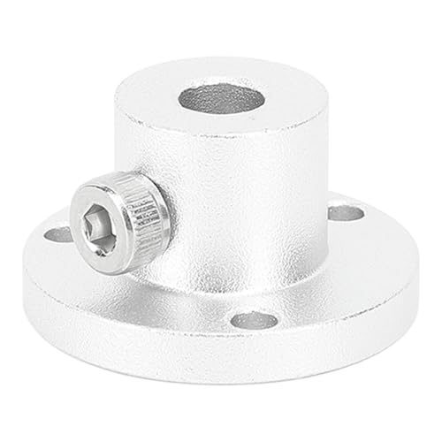 Alomejor 6 Mm Universal-Aluminium-Nabenmotorwellenkupplung, Silberfarben, 60 Mm Rad 14144 mit Befestigungsschrauben Alomejor 6 Mm Universal-Aluminium-Nabenmotorwellenkupplung, Silberfarben, 60 Mm Rad 14144 mit Befestigungsschrauben von Alomejor