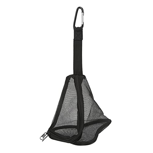 Alomejor Camping-Trockennetz, Großes Fassungsvermögen, Outdoor-Trockennetz, Schwarze Aufbewahrung, Tragbar, Verschleißfest für Picknick (S) von Alomejor