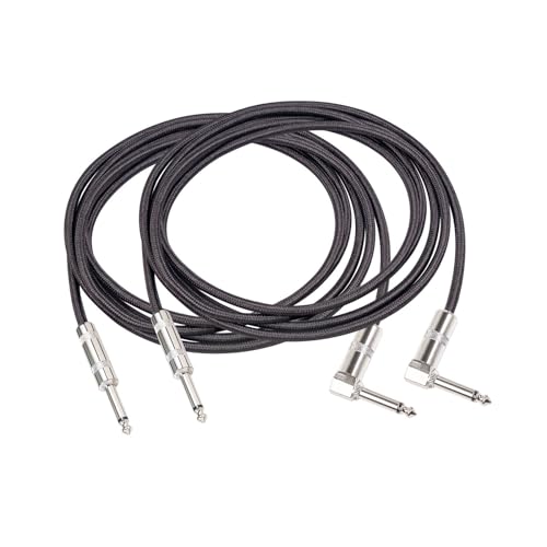 Alomejor E-Gitarrenkabel Sauerstofffreier Kupfergeräuschreduzierung Langlebig und Zuverlässig 6,35 Mm Stecker 1/4 Zoll Direkt Bis Rechtswinkel TS Stecker Leicht und Flexibel Einfach zu Bedienen Alomejor E-Gitarrenkabel Sauerstofffreier Kupfergeräuschreduzierung Langlebig und Zuverlässig 6,35 Mm Stecker 1/4 Zoll Direkt Bis Rechtswinkel TS Stecker Leicht und Flexibel Einfach zu Bedienen von Alomejor
