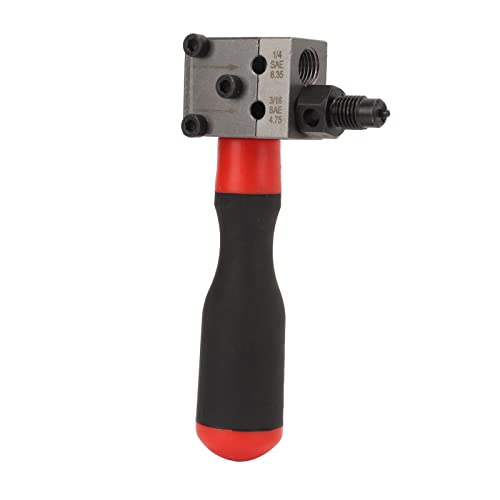 Alomejor Flacking Tool Kit Röhrchen Flacking Tool Bremsleitung 3/16in 1/4in Kupferrohr Universal Auto Reparaturwerkzeuge mit Metalladapter für Ein Einzelnes Doppelflackieren Alomejor Flacking Tool Kit Röhrchen Flacking Tool Bremsleitung 3/16in 1/4in Kupferrohr Universal Auto Reparaturwerkzeuge mit Metalladapter für Ein Einzelnes Doppelflackieren von Alomejor