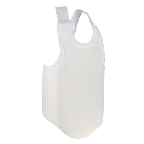 Alomejor Karate Brustschutz Taekwondo Karate Brustschutz Weste Boxen Karate Brustschutz Zubehör für Unisex Erwachsene (S) von Alomejor