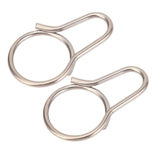 Alomejor Keychain Ring Stylish Schnellveröffentlichung Taillenschlüsselkette für Männer Innovative Ti -Legierung Autos Schlüsselkette von Alomejor