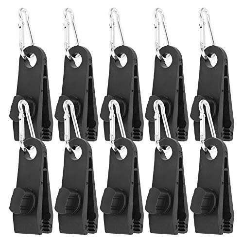 Alomejor Zeltklammern Windschutz -Karabiner -Set, 10 Stcs Outdoor Camping Klemmen für Canopy Markisen Caravan, Nylon Plastikclips Alomejor Zeltklammern Windschutz -Karabiner -Set, 10 Stcs Outdoor Camping Klemmen für Canopy Markisen Caravan, Nylon Plastikclips von Alomejor