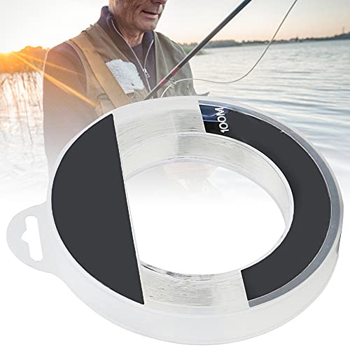Hochleistungstransparente Angelschnur für Wettbewerbsfähige Fischerei, UV -resistentes Nylonfaden für auf See 14# 24 Kg (20#) von Alomejor