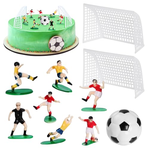 Alovez Fussball Tortendeko, Fußball Geburtstagstorte Dekoration, Fussball Torten Deko Geburtstag Kinder Fußballspieler Figuren Geburtstagstorte Dekoration für Männer Junge Geburtstag Party Alovez Fussball Tortendeko, Fußball Geburtstagstorte Dekoration, Fussball Torten Deko Geburtstag Kinder Fußballspieler Figuren Geburtstagstorte Dekoration für Männer Junge Geburtstag Party von Alovez
