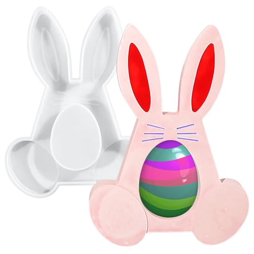 Alovez Silikonformen Gießformen, 3D Silikonformen Gießformen Ostern Hase, Silikonform Ostern Hase, Silikon Gießform Ostern Hase für Gips, Sojawachs, Kerzen, Handwerk Alovez Silikonformen Gießformen, 3D Silikonformen Gießformen Ostern Hase, Silikonform Ostern Hase, Silikon Gießform Ostern Hase für Gips, Sojawachs, Kerzen, Handwerk von Alovez