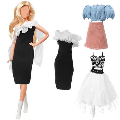 Alovez 4 Stück Puppen Kleidung Kleidungsstücke für Puppen, Puppenkleidung 30 cm Puppe Fashion Puppen Kleidung für 11,5 Zoll Mädchen Puppen Mädchen Alovez 4 Stück Puppen Kleidung Kleidungsstücke für Puppen, Puppenkleidung 30 cm Puppe Fashion Puppen Kleidung für 11,5 Zoll Mädchen Puppen Mädchen von Alovez