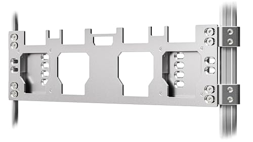 Alpha Engineered Packout Mount - Front & Side Rail Bracket for Milwaukee Packout Toolbox - Mounts Crates, Full Size & Half Size Packouts and Milwaukee Packout Accessories - Screws Included - Silver Alpha Engineered Packout Mount - Front & Side Rail Bracket for Milwaukee Packout Toolbox - Mounts Crates, Full Size & Half Size Packouts and Milwaukee Packout Accessories - Screws Included - Silver von Alpha Engineered