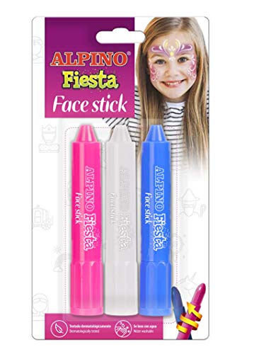 Alpino BL 3 Face Stick Princess, Rosa, Blau und Violett DL000102 von Alpino