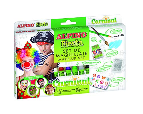Alpino DL000106 Make-up-Set Carnival, verschiedene Farben von Alpino