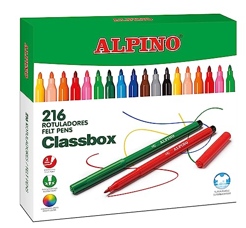 Alpino ar000108 – Eco Farbstifte mit 216 Marker und 144 Stück Alpino ar000108 – Eco Farbstifte mit 216 Marker und 144 Stück von Alpino