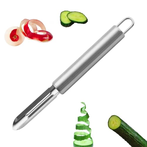 Alriedy Edelstahl Sparschäler Für Rechts- Und Linkshänder | WMF Sparschäler | Hochwertig, Obst- Und Gemüseschäler, Edelstahl, Hochglänzend/Matt, Silberfarben Alriedy Edelstahl Sparschäler Für Rechts- Und Linkshänder | WMF Sparschäler | Hochwertig, Obst- Und Gemüseschäler, Edelstahl, Hochglänzend/Matt, Silberfarben von Alriedy
