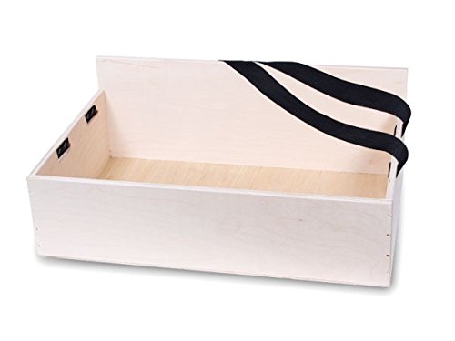 Alsino Bauchladen Junggesellinnenabschied Holz JGA Frauen Accessoires - 40x26x10 cm, handgefertigt, stabil & mit Gurt - Gurtlänge: 160 cm von Alsino