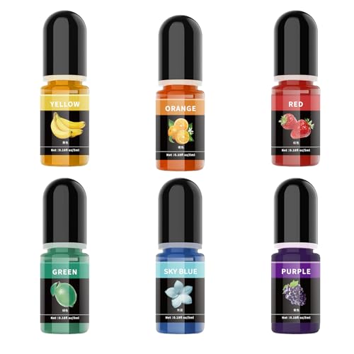 Altaroo 6 Epoxidharz Farbe, Epoxidharz set, Epoxidharz Farben, Gießpulver Farbe für harz gießen set, Harz Farbpaste für Harzkunst -je 5 ml von Altaroo