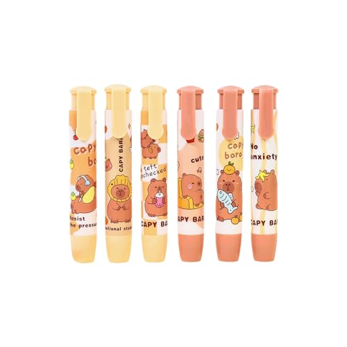 Altaroo 6 Radiergummi Stift capybara Altaroo 6 Radiergummi Stift capybara von Altaroo