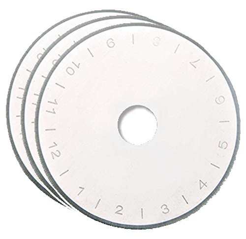 Altera Ersatzklinge aus legiertem Stahl (SKS7!) für Altera-Rollschneider 45mm (3 Stück in Schutzblister) von Altera