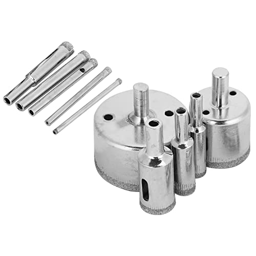 Althwuyu 10pcs Edelsteinbeschichtete Kernbohrbit Set für Fliesen, Keramik, Glas, Marmor und Porzellan Althwuyu 10pcs Edelsteinbeschichtete Kernbohrbit Set für Fliesen, Keramik, Glas, Marmor und Porzellan von Althwuyu