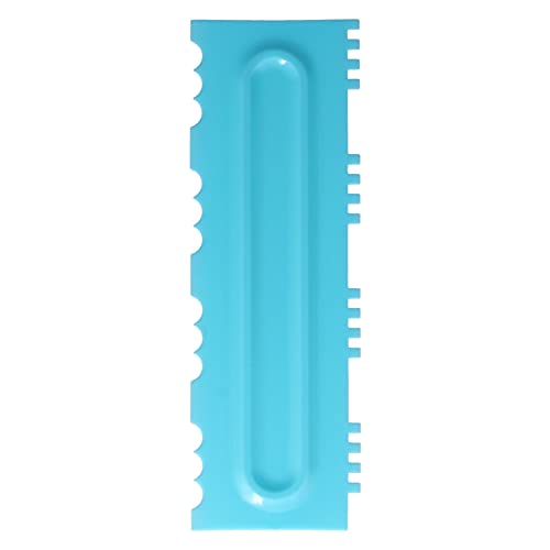 Althwuyu Cake Scraper Set, 12 PCs Sahnehäubchenkamm und Zuckerguss glattere Werkzeuge, Fondant Dekorationsmustermodellierungskit zum Backen und Gebäck (Single (zufällig gesendet)) von Althwuyu