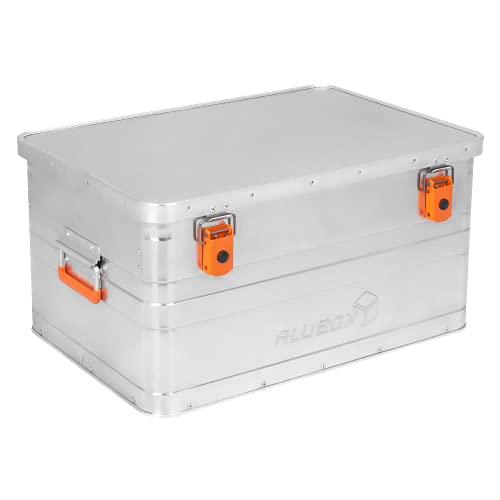 Alubox Archivkiste - Bürokiste 70 Liter aluminiumfarben - Transportkiste Hängeregistratur mit abnehmbaren Deckel - ABX-BB72 Alubox Archivkiste - Bürokiste 70 Liter aluminiumfarben - Transportkiste Hängeregistratur mit abnehmbaren Deckel - ABX-BB72 von Alubox