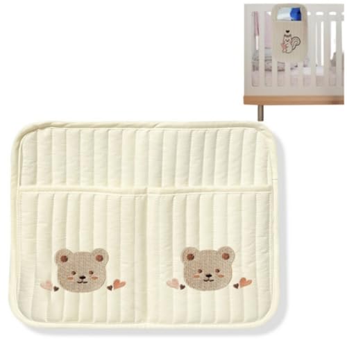 Alula777 Organizer für Babybett, zum Aufhängen, mit Seitentasche, Aufbewahrungstasche für Windeln, Lätzchen, Babyflaschen, Schnuller, tragbar, für Babyzubehör Alula777 Organizer für Babybett, zum Aufhängen, mit Seitentasche, Aufbewahrungstasche für Windeln, Lätzchen, Babyflaschen, Schnuller, tragbar, für Babyzubehör von Alula777