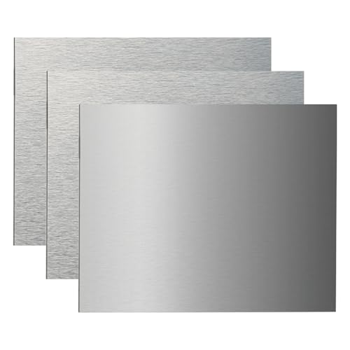 AlumaComp Aluminium-Archivmalerei und Montageplatte, 61 x 76 cm, 3 Stück, doppelseitig, 100 % archivierbar, säurefrei, 4 mm dick, für alle Medien von AlumaComp