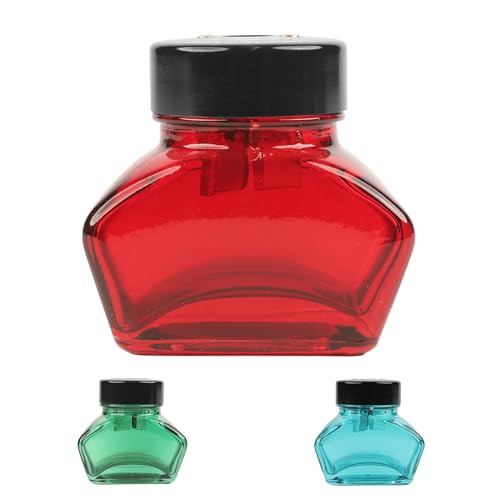 ALVIN DUX Glas-Tintenfassspitzer, 1 Stück, Rot von Alvin