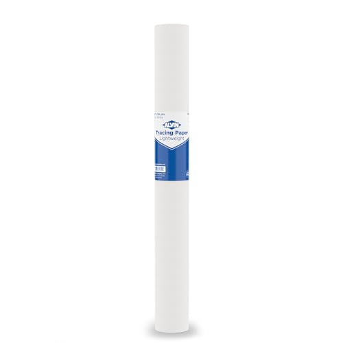 Alvin 55W-I Transparentpapier, leicht, 45,7 cm x, Papier, Weiß, 45,7 m, 18" Alvin 55W-I Transparentpapier, leicht, 45,7 cm x, Papier, Weiß, 45,7 m, 18" von Alvin
