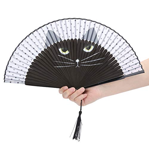 Alvinlite Handfächer, Faltfächer Handfächer, Katzenkätzchen-Fächer Im Japanischen Stil, Vintage-Handfächer Für Männer/Frauen, Festival, Tanz, Geschenk, Aufführung, Dekorationen Alvinlite Handfächer, Faltfächer Handfächer, Katzenkätzchen-Fächer Im Japanischen Stil, Vintage-Handfächer Für Männer/Frauen, Festival, Tanz, Geschenk, Aufführung, Dekorationen von Alvinlite