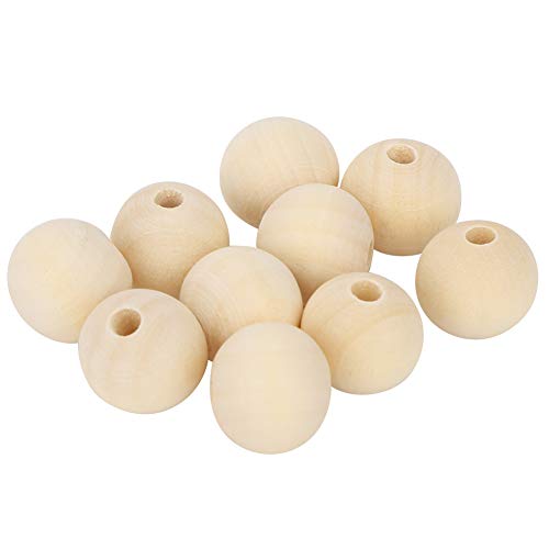 Natürliche Holzperlen, 20 mm runde Holzperlen für die Schmuckherstellung 100 Stück Natürliche Holzperlen, 20 mm runde Holzperlen für die Schmuckherstellung 100 Stück von Alvinlite
