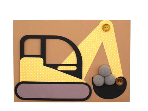 Always Amazing Bastelset Bagger Einladungskarte 9er Set von Always Amazing