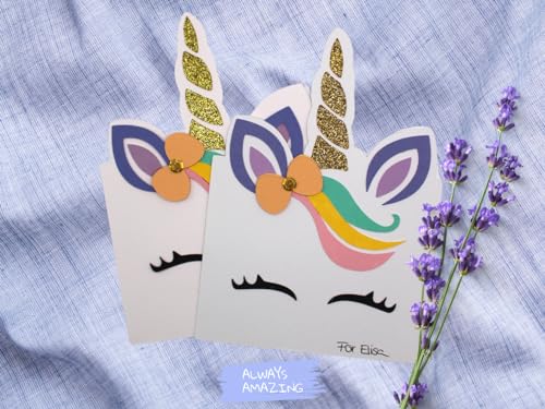 Always Amazing Einhorn Einladungskarte Bastelset 9er Set Always Amazing Einhorn Einladungskarte Bastelset 9er Set von Always Amazing