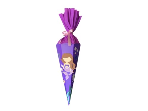 Always Amazing Schultüte Meerjungfrau Bastelset | Zuckertüte zur Einschulung | Schultüte aus Papier basteln | Schultüte Basteln Meerjungfrau | Papiertüte Always Amazing Schultüte Meerjungfrau Bastelset | Zuckertüte zur Einschulung | Schultüte aus Papier basteln | Schultüte Basteln Meerjungfrau | Papiertüte von Always Amazing