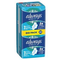 always Binden Ultra Day Normal mit Flügeln für Frauen, 24 St. always Binden Ultra Day Normal mit Flügeln für Frauen, 24 St. von Always