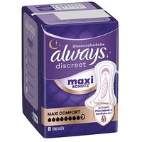 always Inkontinenzeinlagen discreet Maxi Comfort, 8 St. von Always