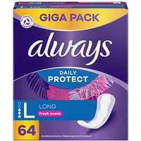 always Slipeinlagen Daily Protect Long für Slip, 64 St. always Slipeinlagen Daily Protect Long für Slip, 64 St. von Always