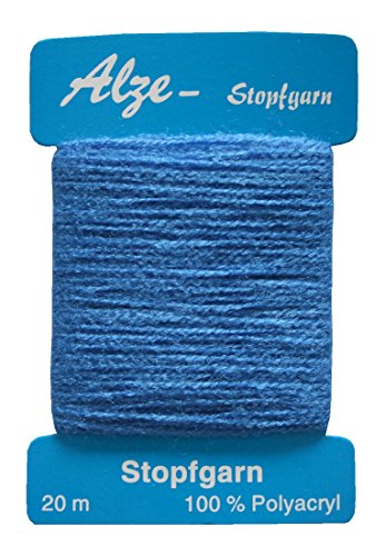 Stopfgarn Stopftwist Polyacryl 20m blau (0190) von Alze