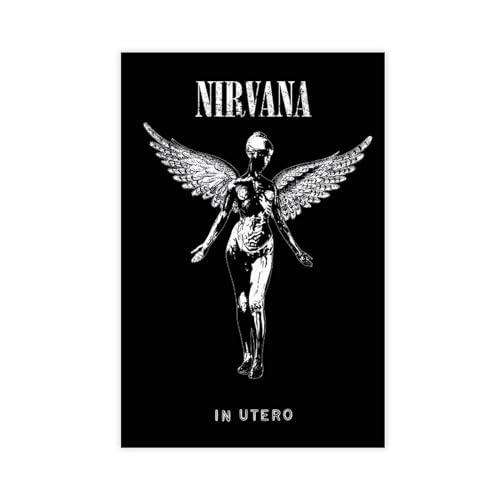 AmAzwi In Utero Vintage-Album, Leinwand-Poster, Wandkunst, Dekordruck, Bild Gemälde für Wohnzimmer, Schlafzimmer, Dekoration, ungerahmt: 60 x 90 cm AmAzwi In Utero Vintage-Album, Leinwand-Poster, Wandkunst, Dekordruck, Bild Gemälde für Wohnzimmer, Schlafzimmer, Dekoration, ungerahmt: 60 x 90 cm von AmAzwi