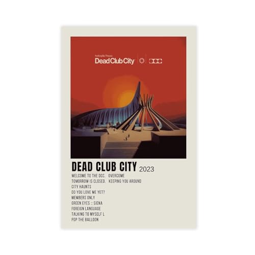 AmAzwi Nothing But Thieves - Dead Club City 2023 Musikalbum, Leinwandposter, Wandkunst, Dekordruck, Bild, Gemälde für Wohnzimmer, Schlafzimmer, Dekoration, ungerahmt: 40 x 60 cm AmAzwi Nothing But Thieves - Dead Club City 2023 Musikalbum, Leinwandposter, Wandkunst, Dekordruck, Bild, Gemälde für Wohnzimmer, Schlafzimmer, Dekoration, ungerahmt: 40 x 60 cm von AmAzwi