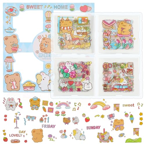 Amabro Scrapbooking Sticker, 100 Stück niedliches Cartoon Mädchen Aufkleber Set Scrapbook Zubehör Scrapbook Stickers Set für Junk Journal DIY Kunsthandwerk Fotoalbum Planer Kalender und Notizbuch Amabro Scrapbooking Sticker, 100 Stück niedliches Cartoon Mädchen Aufkleber Set Scrapbook Zubehör Scrapbook Stickers Set für Junk Journal DIY Kunsthandwerk Fotoalbum Planer Kalender und Notizbuch von Amabro