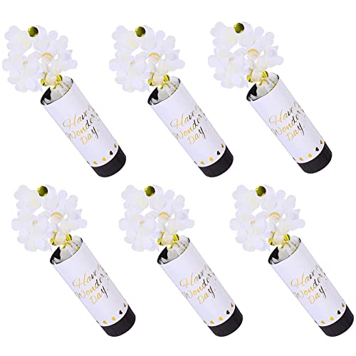 Konfetti Hochzeit Biologisch Abbaubar Konfettikanone Papier Biologisch Abbaubar Hochzeit Konfetti Papier Konfettikanonen Klein Konfettikanonen Set Baby Dusche Geburtstag Partei Liefert 6 Stück (Weiß) Konfetti Hochzeit Biologisch Abbaubar Konfettikanone Papier Biologisch Abbaubar Hochzeit Konfetti Papier Konfettikanonen Klein Konfettikanonen Set Baby Dusche Geburtstag Partei Liefert 6 Stück (Weiß) von Amacoam