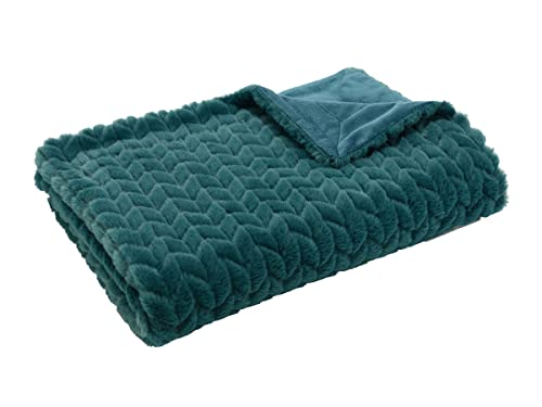Amadeus Decke, Chevron-Motiv, 130 x 170 cm, Smaragdgrün Amadeus Decke, Chevron-Motiv, 130 x 170 cm, Smaragdgrün von Amadeus