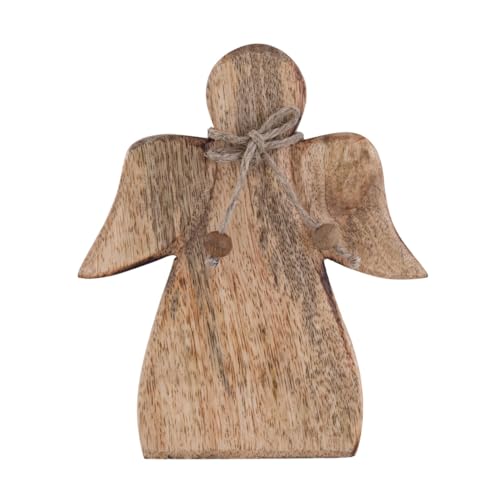 Dekofigur Engel Holzfigur Schutzengel Mangoholz massiv Weihnachtsdekoration Farbe Schutzengel Dekofigur Engel Holzfigur Schutzengel Mangoholz massiv Weihnachtsdekoration Farbe Schutzengel von Amago home