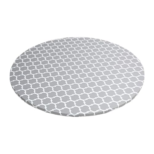 Amagogo , maßgeschneiderte Vinyl-Tischdecke mit elastischem Rand, abwischbare, ölbeständige Tischdecke, Vinyl-Terrassentischdecke mit Flanellrückseite, 122cm Amagogo , maßgeschneiderte Vinyl-Tischdecke mit elastischem Rand, abwischbare, ölbeständige Tischdecke, Vinyl-Terrassentischdecke mit Flanellrückseite, 122cm von Amagogo
